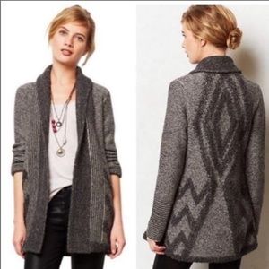 Anthropologie Open Front Sweater L